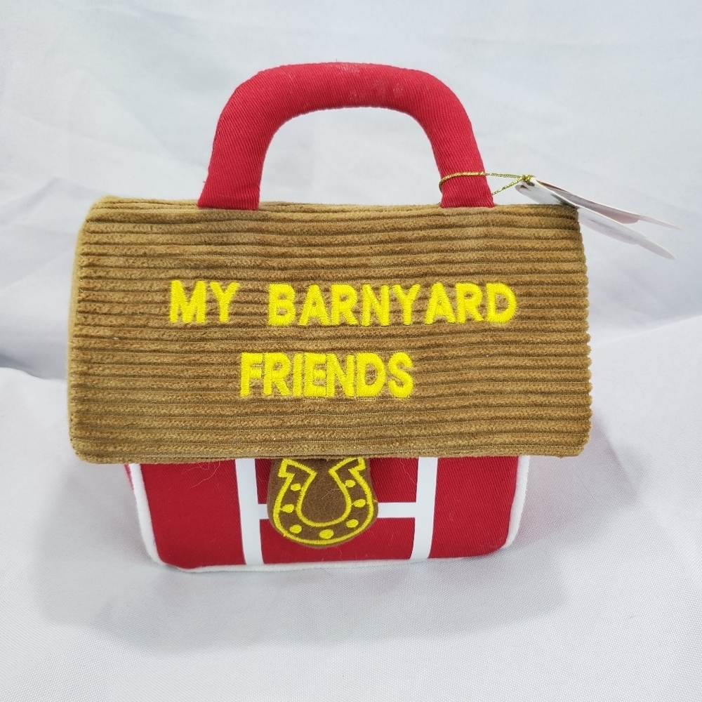 🌞SOLD🌞 Aurora My Barnyard Friends Plush Playset Talking Cow Pig Chicken Duck - Picture 4 of 10